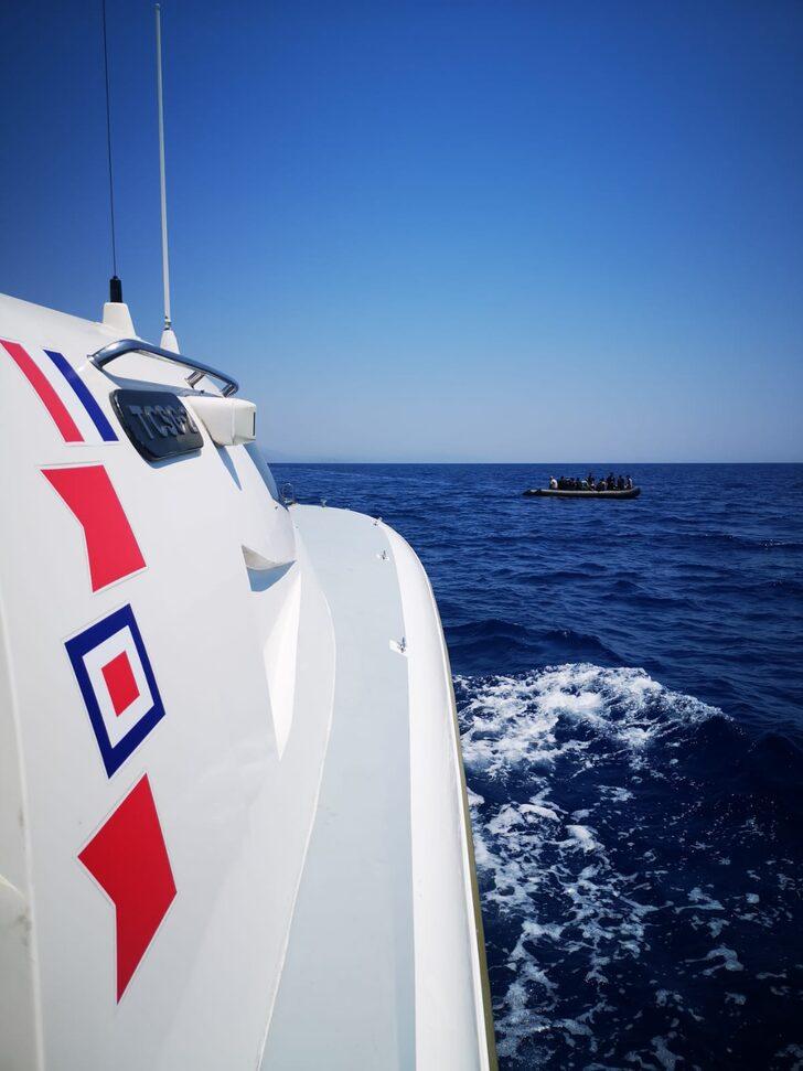 Marmaris açıklarında 77 düzensiz göçmen kurtarıldı G1