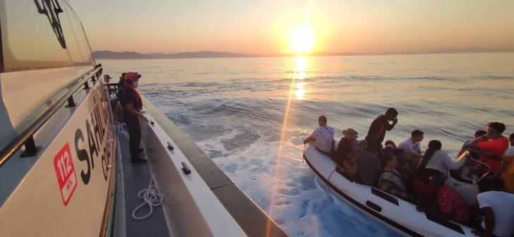 Marmaris açıklarında 77 düzensiz göçmen kurtarıldı G3