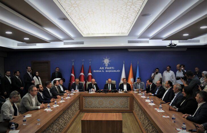 Çalışma ve Sosyal Güvenlik Bakanı Bilgin, AK Parti Bursa İl Başkanlığı ziyaretinde konuştu: G1