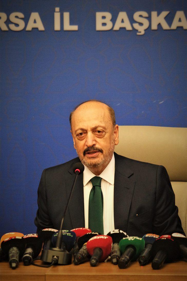 Çalışma ve Sosyal Güvenlik Bakanı Bilgin, AK Parti Bursa İl Başkanlığı ziyaretinde konuştu: G4