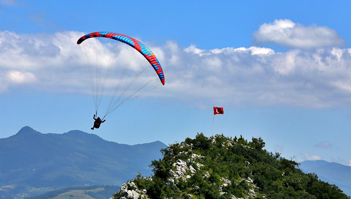 Samsun'da 4. Uluslararası Kapıkaya Doğa Sporları Festivali başladı