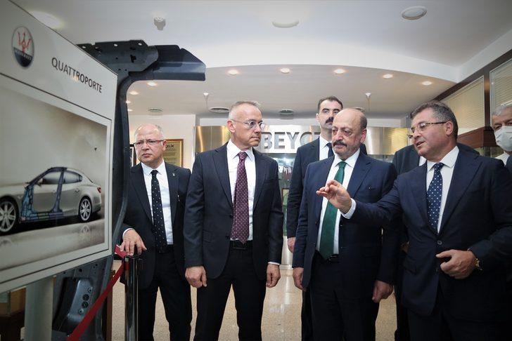 Çalışma ve Sosyal Güvenlik Bakanı Bilgin, Bursa'da sendika ziyaretinde konuştu: G3