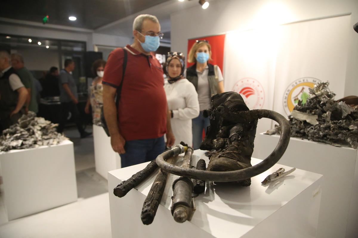 Antalya'da orman yangınlarına dikkat &ccedil;ekmek i&ccedil;in sergi a&ccedil;ıldı