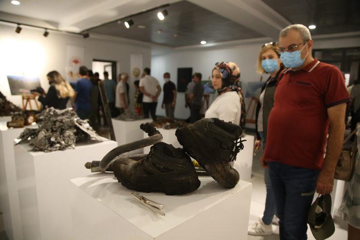 Antalya'da orman yangınlarına dikkat çekmek için sergi açıldı G5