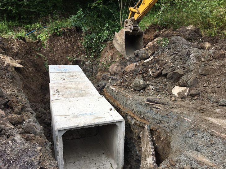 Ordu'da şiddetli yağışın yol açtığı hasarın giderilmesi için çalışmalar sürüyor G2