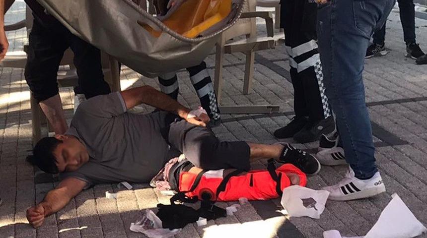 Çay bahçesinde dehşet! Baba oğul çay içiyorlardı, her şey bir anda oldu...