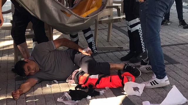 Çay bahçesinde dehşet! Baba oğul çay içiyorlardı, her şey bir anda oldu...