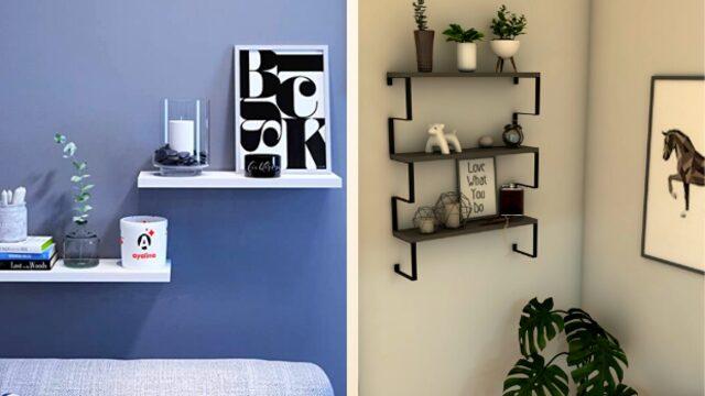 Evinizin estetiğini arttıracak en şık duvar rafı çeşitleri