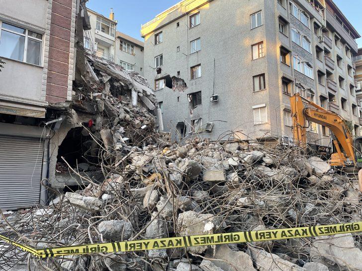 İstanbul’da yıkım sırasında zarar gören binadaki 5 daire boşaltıldı G2