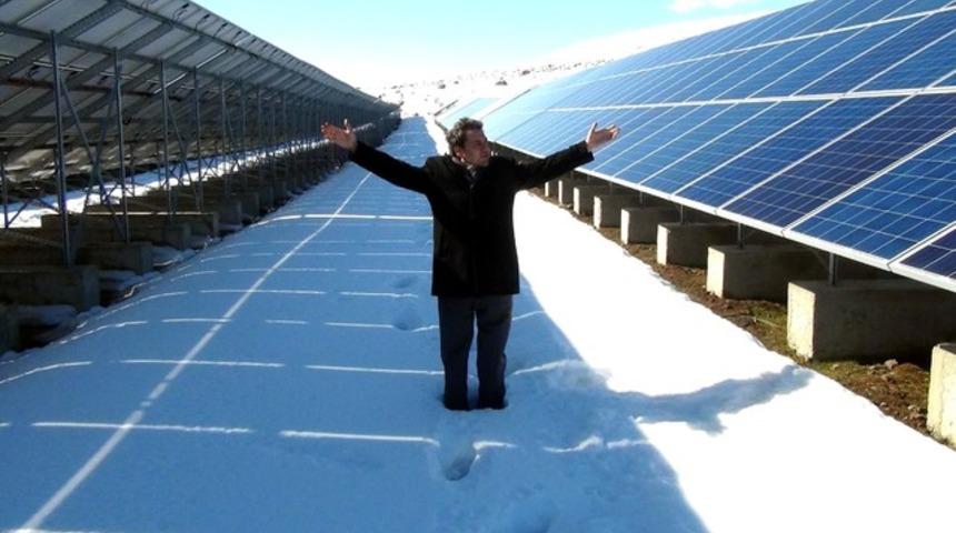 Erzurum'a güneş enerjisi santrali