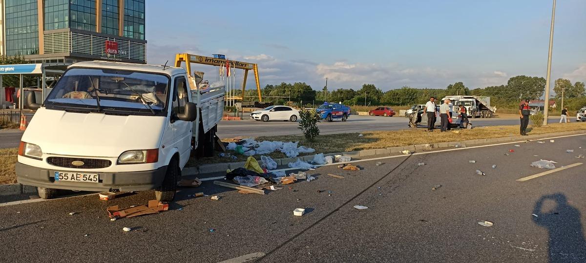 Samsun'daki trafik kazasında 7 kişi yaralandı