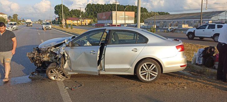 Samsun'daki trafik kazasında 7 kişi yaralandı G3