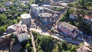 Kastamonu'da inşaat vincinin devrilmesi sonucu bir kişi öldü