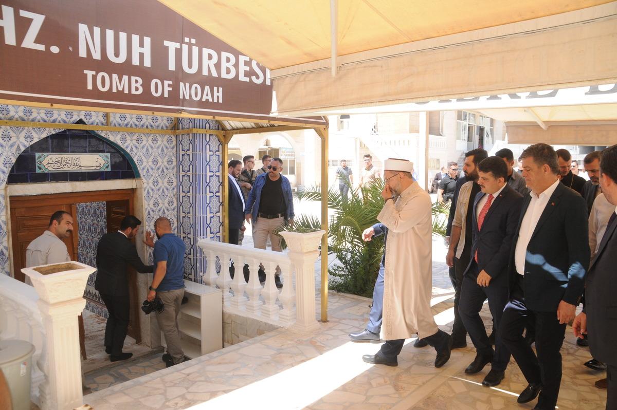 Diyanet İşleri Başkanı Erbaş, Şırnak M&uuml;ft&uuml;l&uuml;ğ&uuml;n&uuml; ziyaret etti, Cizre'de temaslarda bulundu