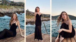 Duygu Özaslan'ın beğeni yağmuruna tutulan fotoğrafındaki siyah elbiseyi beğenenlere alternatif niteliğinde uygun fiyatlı öneriler