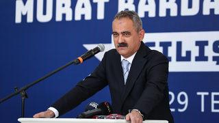 Milli Eğitim Bakanı Özer, Murat Bardakçı Kütüphanesi'nin açılışında konuştu: