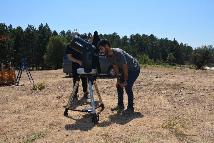 Balıkesir'de Gökyüzü Gözlem Şenliği başladı G4
