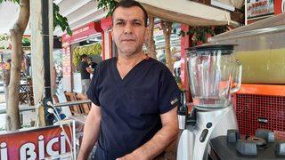 Mersin'de kafenin kasasından para çalınması güvenlik kamerasında