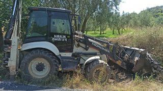 Bursa'da park halindeyken hareket eden kepçenin çarptığı motosiklet sürücüsü öldü