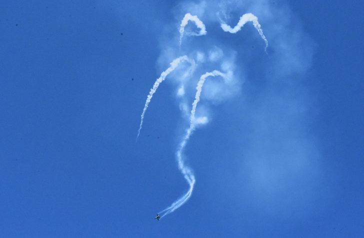 SOLOTÜRK, Ordu'da gösteri uçuşu yaptı G3