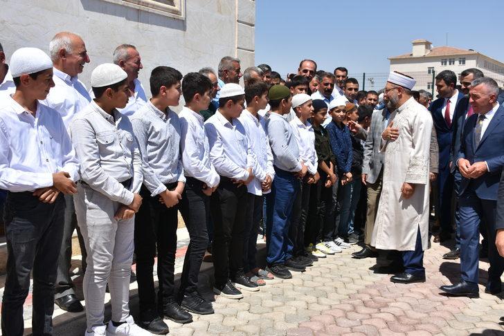 Diyanet İşleri Başkanı Erbaş, Şırnak'ta Kur'an kursunun açılışını yaptı G4