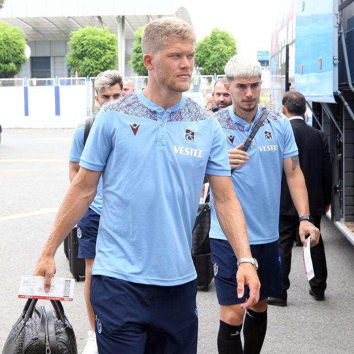 Trabzonspor, Süper Kupa maçı için İstanbul'a gitti G1