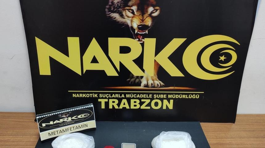 Trabzon'da çamaşır makinesine gizlenen uyuşturucu bulundu