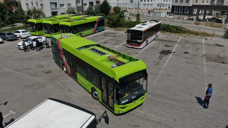 Samsun'da hizmet verecek elektrikli otobüslerin test süreci başladı G5