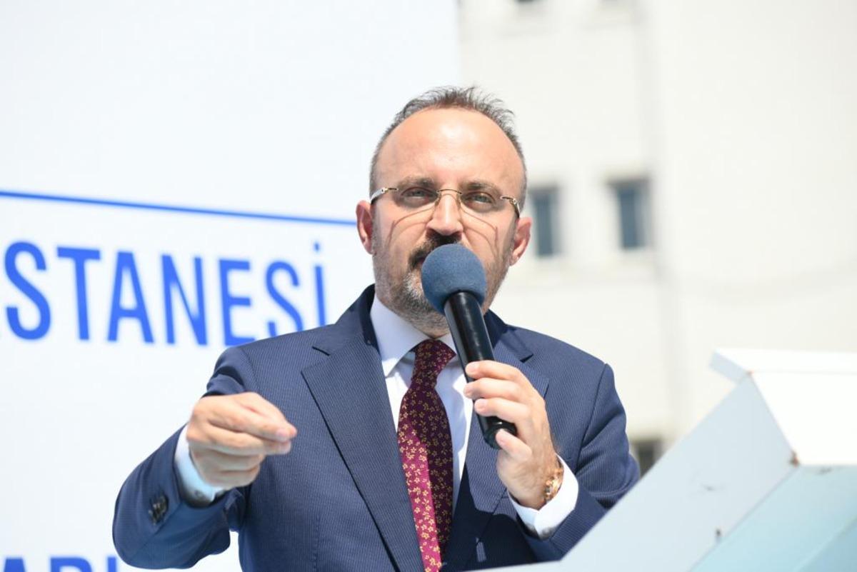 AK Parti Grup Başkanvekili Turan, G&ouml;k&ccedil;eada Devlet Hastanesi'nin a&ccedil;ılışına katıldı