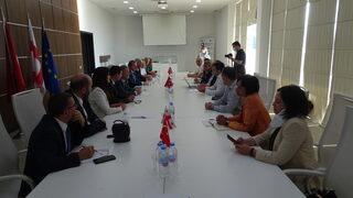 DKİB heyeti Gürcistan'a geçişlerin hızlandırılması için görüşmeler yaptı