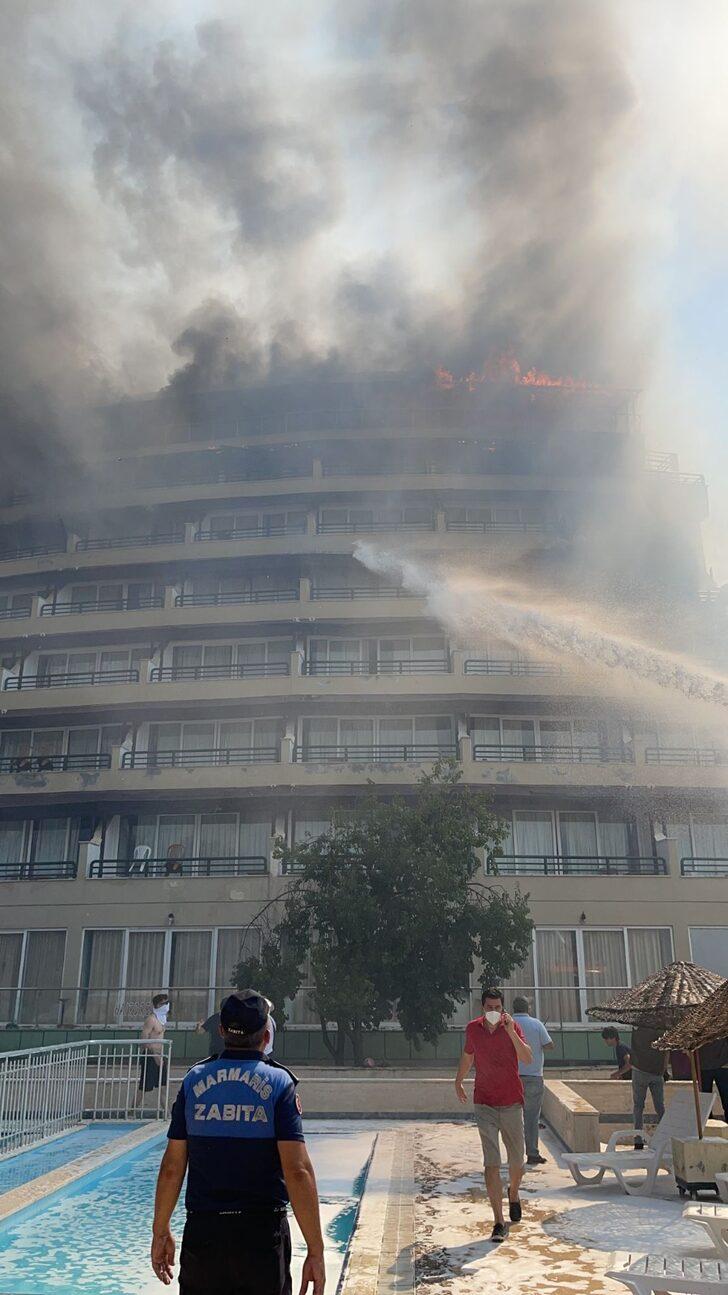 GÜNCELLEME - Marmaris'te çıkan orman yangını kontrol altına alındı G4