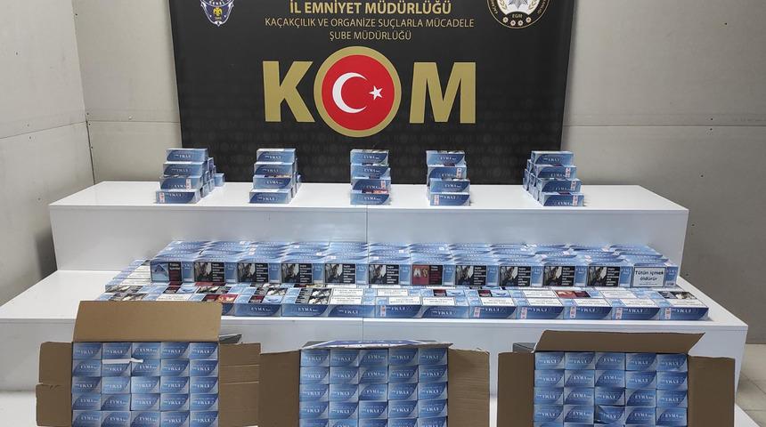 Samsun'da 70 bin makaron ele geçirildi