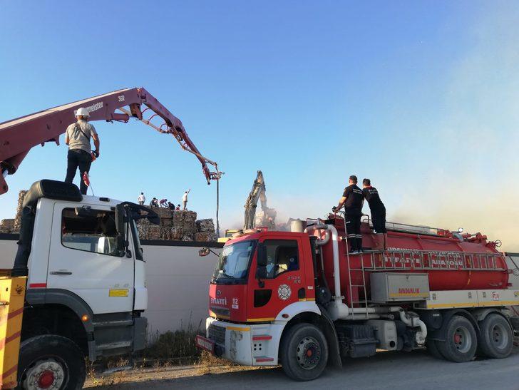 Çankırı'da kağıt fabrikasının bahçesinde çıkan yangın kontrol altına alındı G2