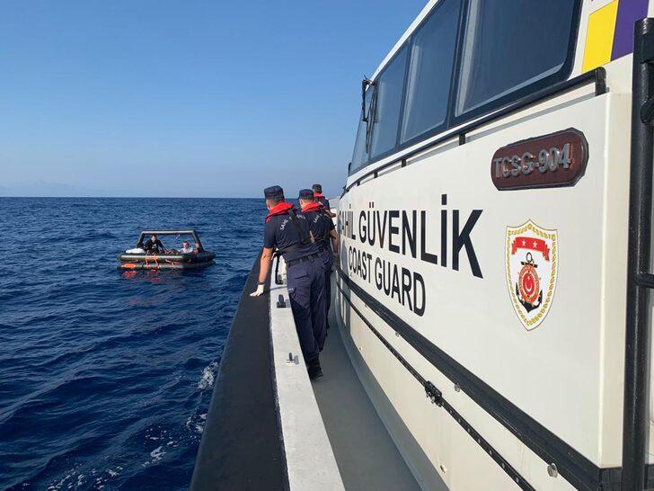 Muğla açıklarında 101 düzensiz göçmen kurtarıldı G2