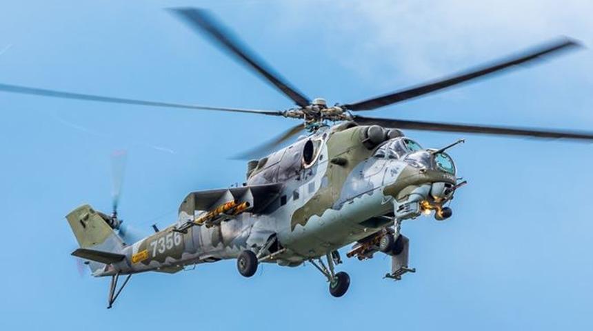 G&uuml;rcistan'da helikopter d&uuml;şt&uuml;! &Ccedil;ok sayıda &ouml;l&uuml; var