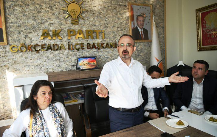 AK Parti Grup Başkanvekili Turan, Gökçeada'da vatandaşlarla bir araya geldi: G2