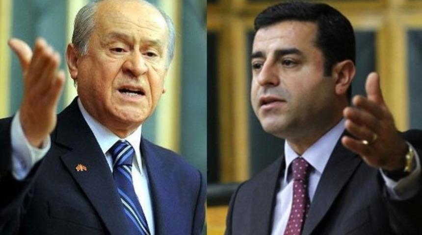 MHP ve HDP'den ortak deklarasyona yanıt