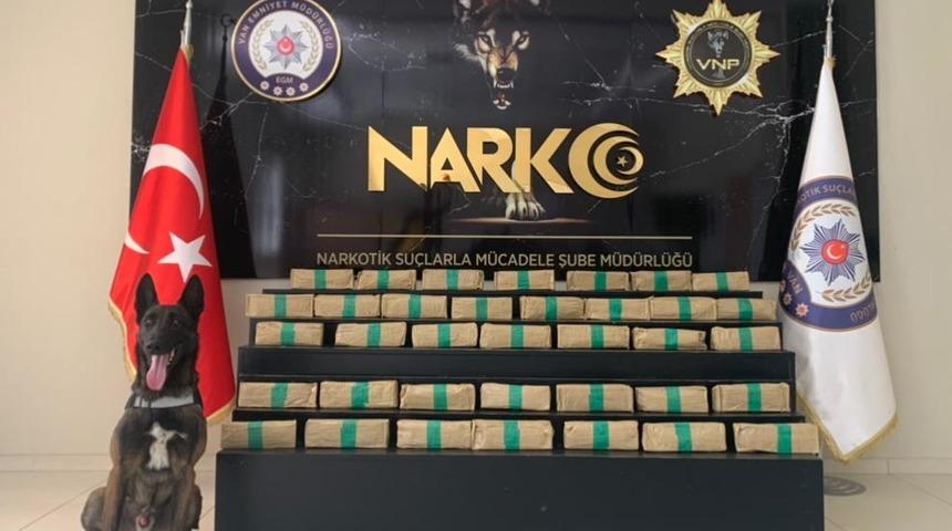 Van'da 20 kilo 500 gram sentetik uyuşturucu ele geçirildi