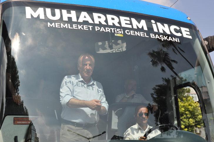 Memleket Partisi Genel Başkanı İnce, Mersin'de temaslarda bulundu G4