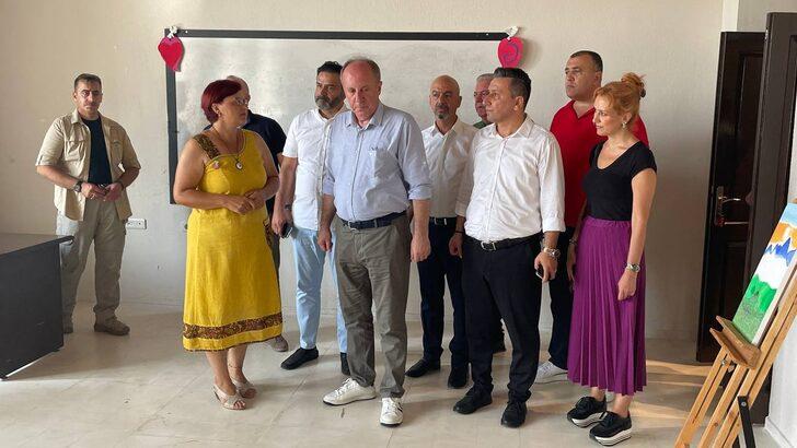 Memleket Partisi Genel Başkanı İnce, Mersin'de temaslarda bulundu G5