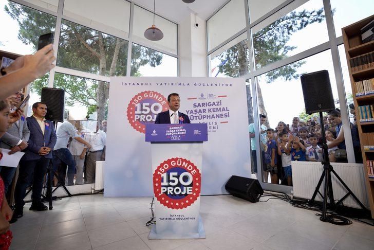 İBB, Sancaktepe'de Yaşar Kemal Kütüphanesi açtı G4