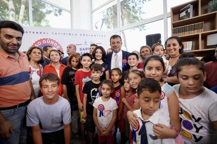 İBB, Sancaktepe'de Yaşar Kemal Kütüphanesi açtı G5