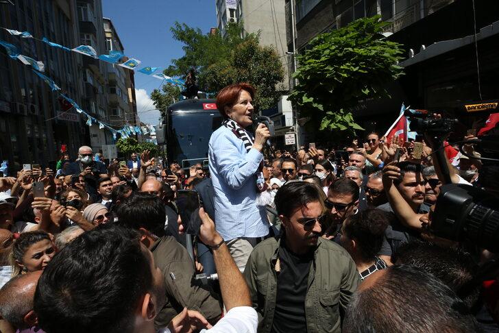 İYİ Parti Genel Başkanı Akşener, Balıkesir'de esnaf ve vatandaşlarla buluştu G2