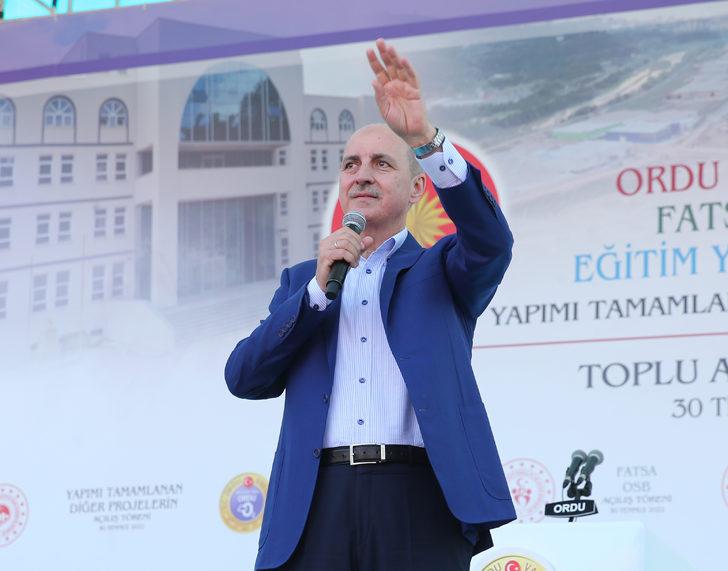 AK Parti Genel Başkanvekili Kurtulmuş, Ordu'daki toplu açılış töreninde konuştu: G1