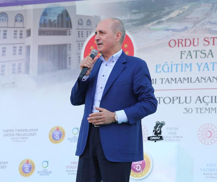 AK Parti Genel Başkanvekili Kurtulmuş, Ordu'daki toplu açılış töreninde konuştu: G2