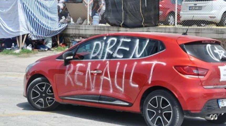 Renault'ta &uuml;retim durdu, iş&ccedil;iler vardiyaya girmiyor