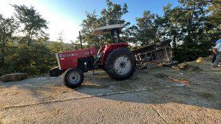 Samsun'da traktörün devrilmesi sonucu 1 kişi öldü, 1 kişi ağır yaralandı