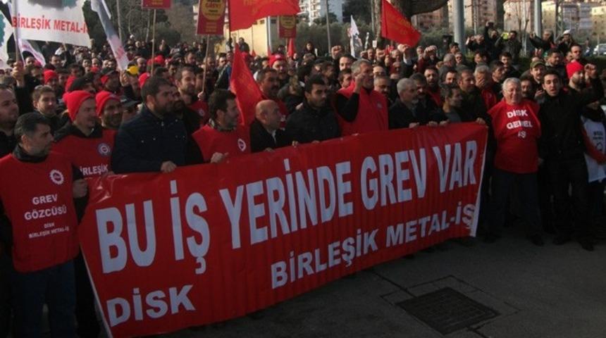 OYAK Renault'ta metal iş&ccedil;ileri grevi s&uuml;r&uuml;yor