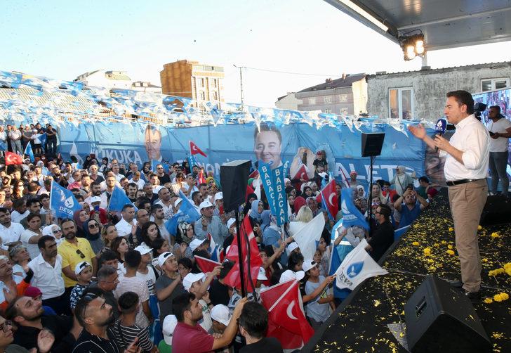 DEVA Partisi Genel Başkanı Babacan, Arnavutköy'de vatandaşlarla buluştu G2