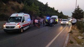 Aydın'da kamyonetin çarptığı yaya hayatını kaybetti